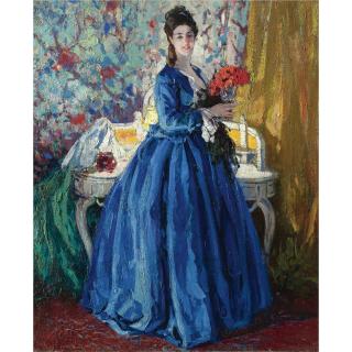 Ulisse Caputo - Italian Lady In Blue