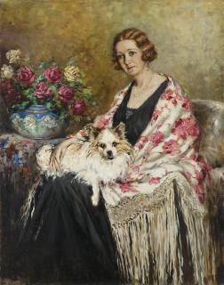 Ulisse Caputo - Ritratto di signora