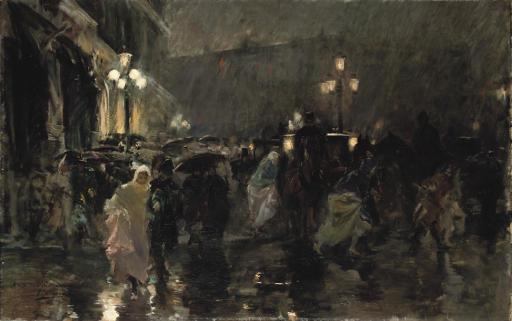 Ulpiano Checa y Sanz - After the opera