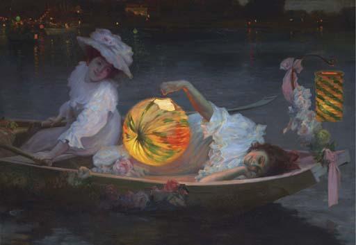 Ulpiano Checa y Sanz - Carnival Eve