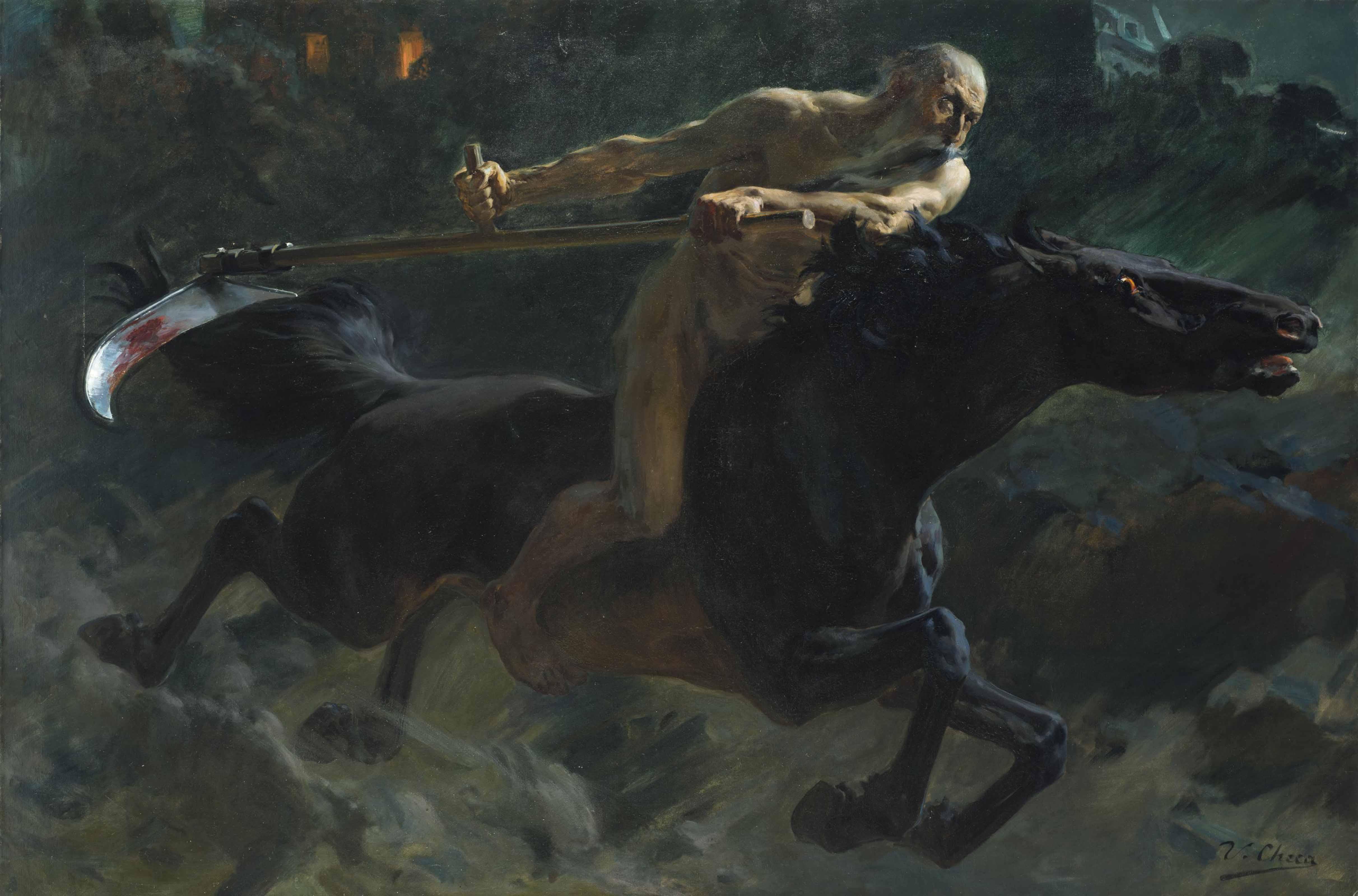 Ulpiano Checa Y Sanz - Le Temps