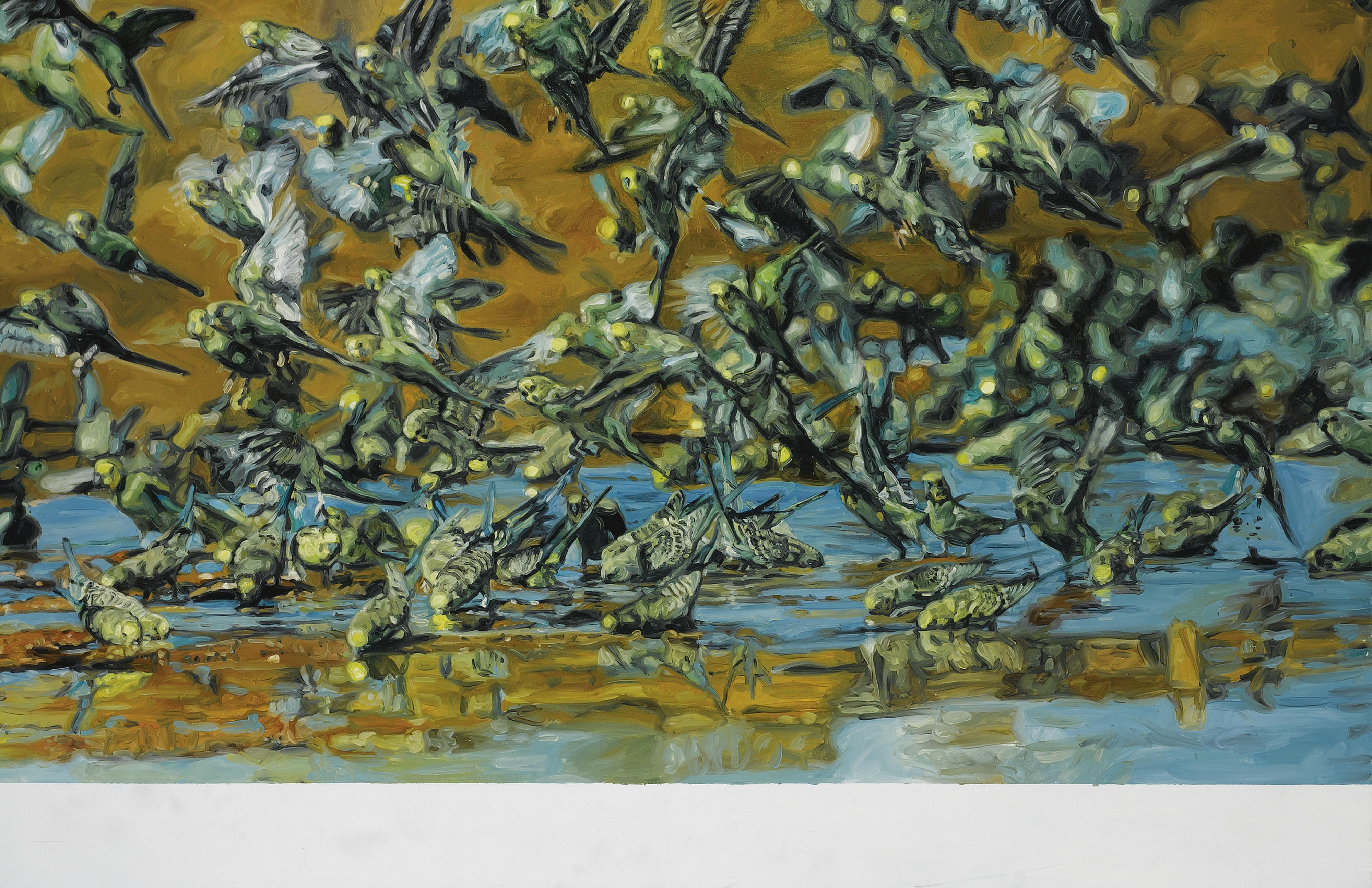 Ulrich Lamsfuss - Wellensittiche (Budgies)