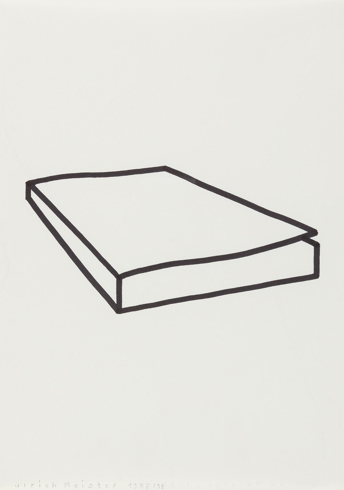 Ulrich Meister - Ohne Titel (Study Book).