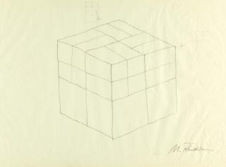 Ulrich Rückriem - 4 Bll.: Entwurfsskizzen.