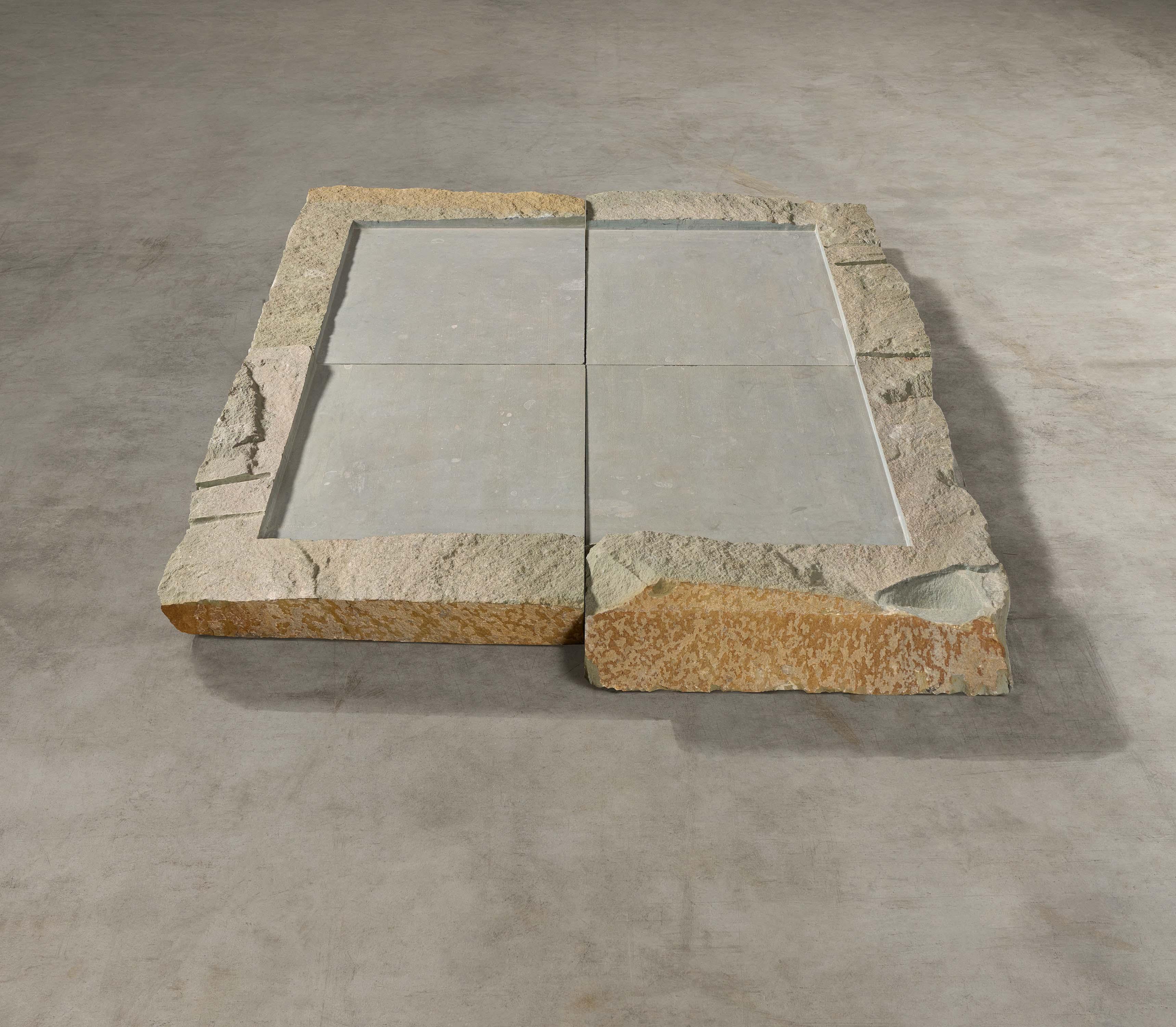 Ulrich Rückriem - Ohne Titel (Bodenrelief).