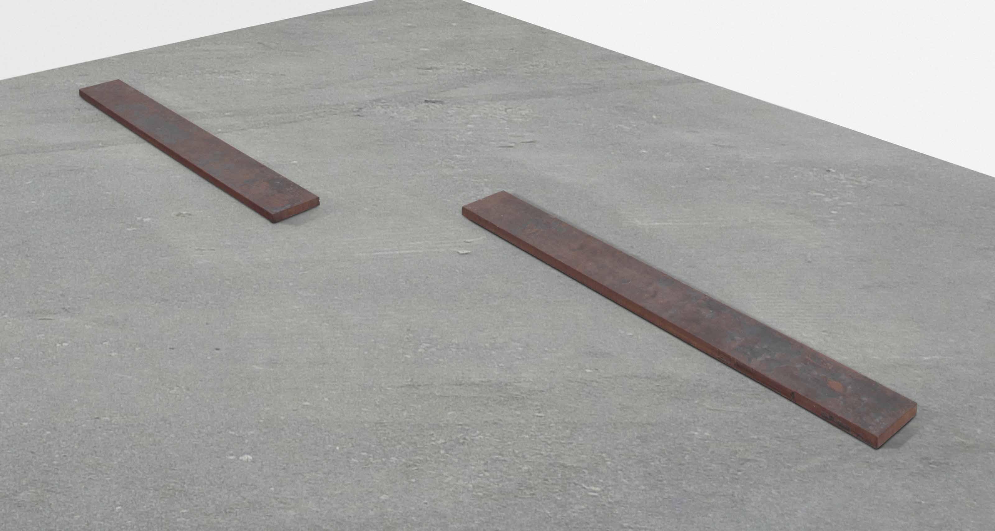 Ulrich Rückriem - Rechteckige Eisenplatte (Rectangular Iron Plate)