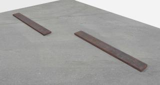 Ulrich Rückriem - Rechteckige Eisenplatte (Rectangular Iron Plate)