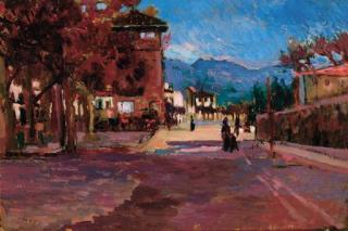 Ulvi Liegi - A street scene