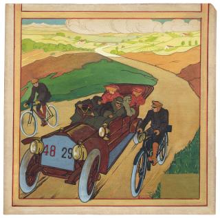 Umberto Boccioni - Automobile