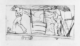 Umberto Boccioni - I portatori