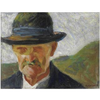 Umberto Boccioni - Ritratto Maschile