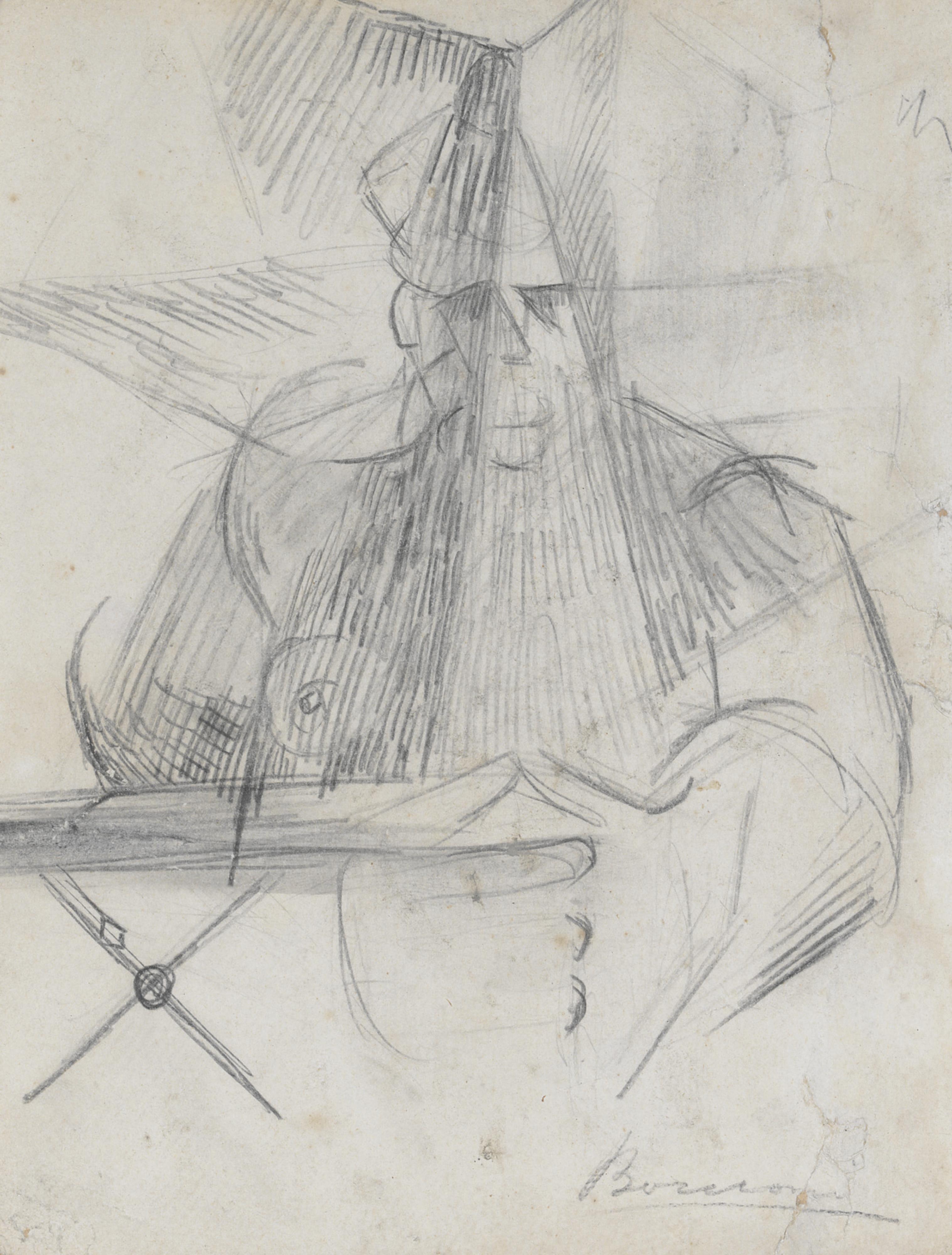 Umberto Boccioni - Studio Per I \