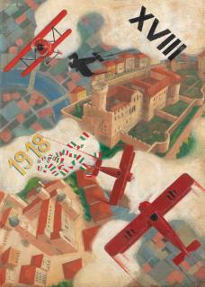 Umberto di Lazzaro - Sorvolo della città di Trento