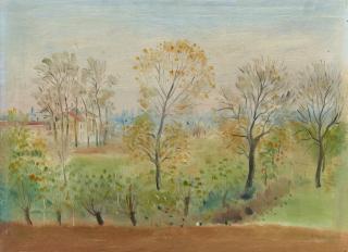 Umberto Lilloni - Alberi a Collecchio