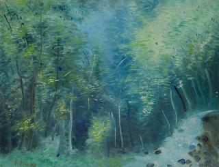 Umberto Lilloni - Cascatella a Corniglio