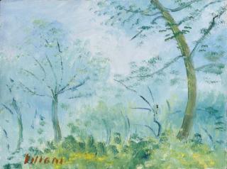 Umberto Lilloni - Due alberi