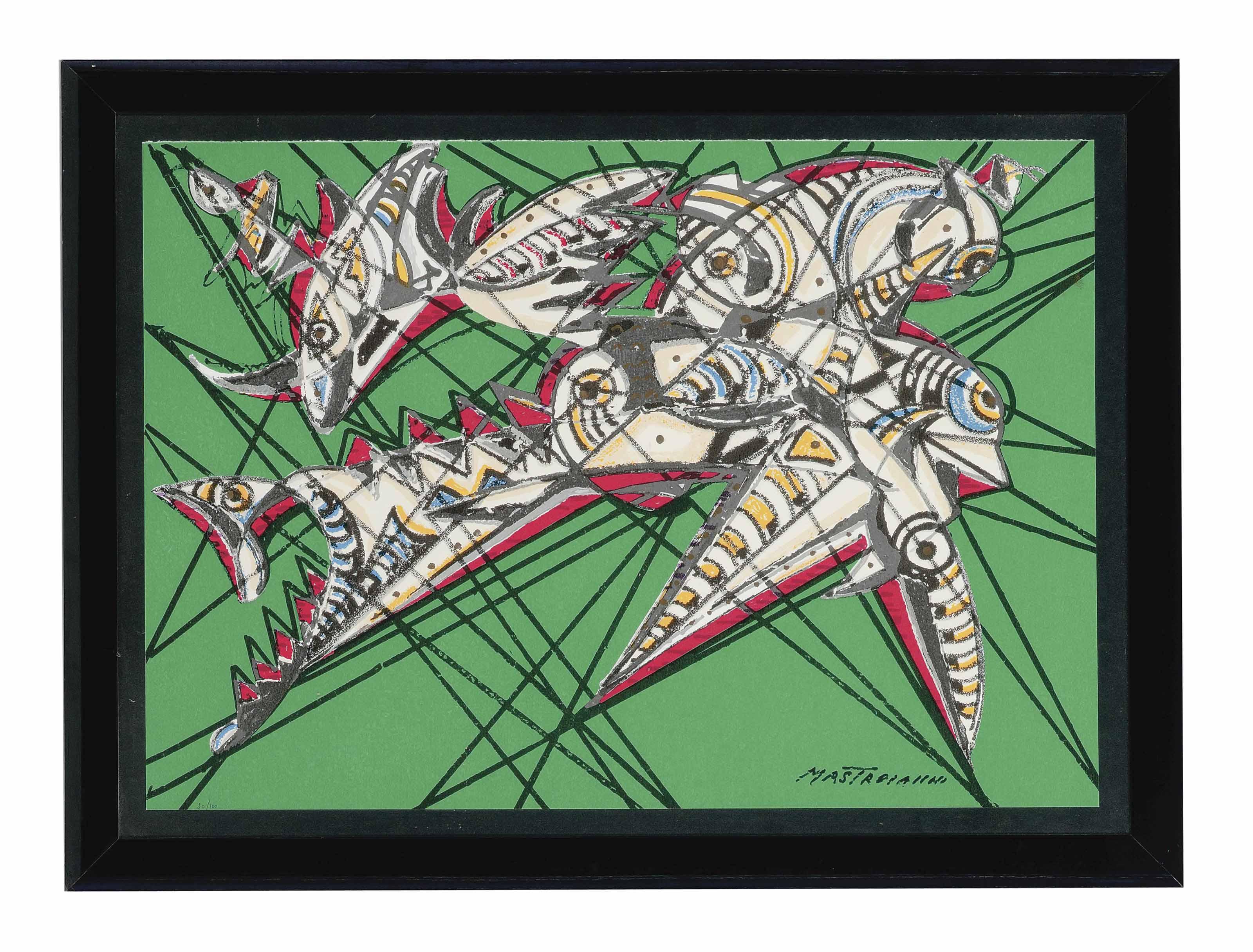 Umberto Mastroianni - Green composition