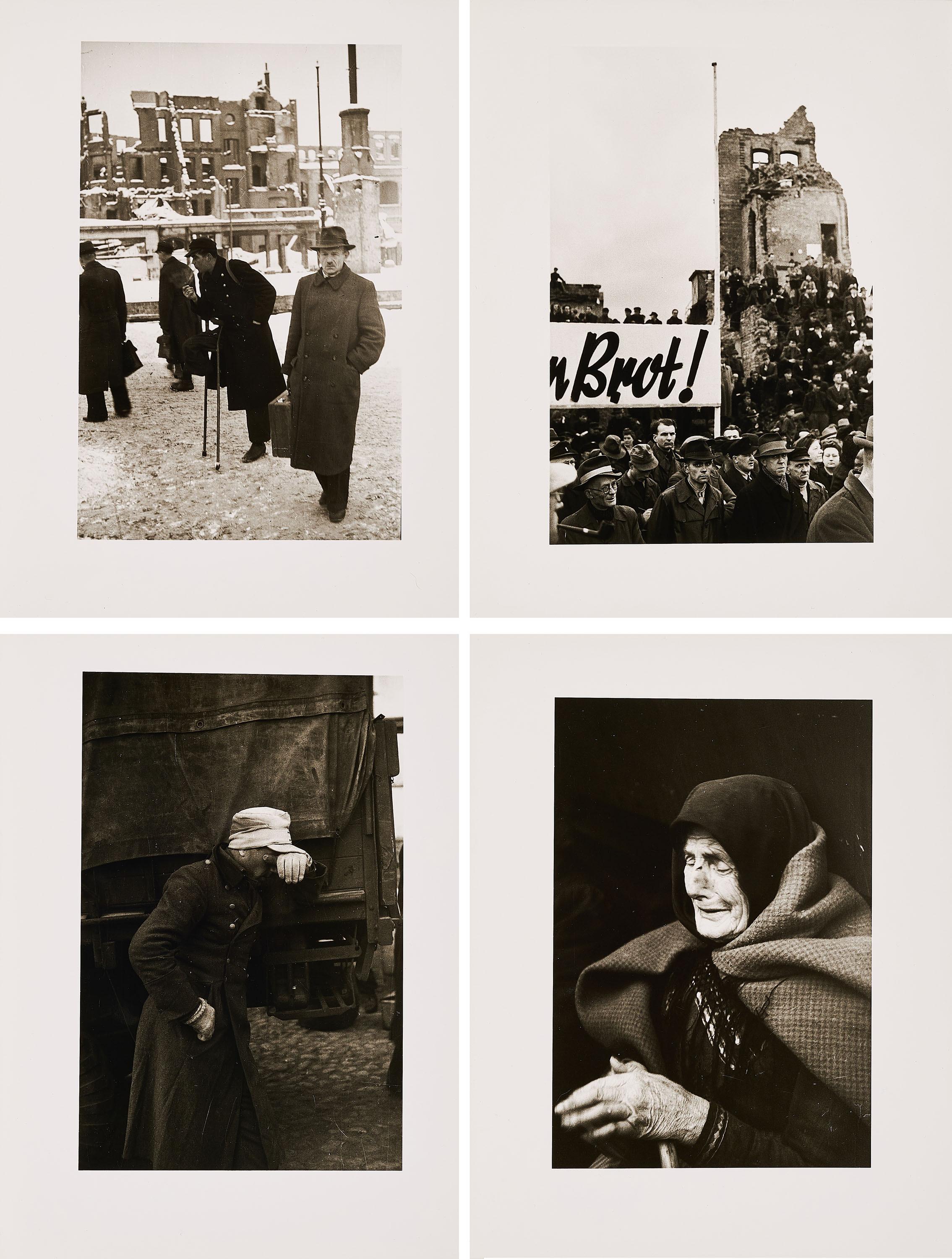 Umbo - Serie von 6 Fotografien.