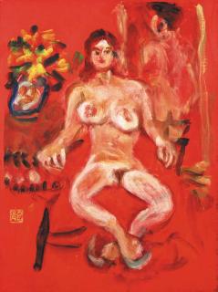 Umehara Ryuzaburo - Rafu (Nude)