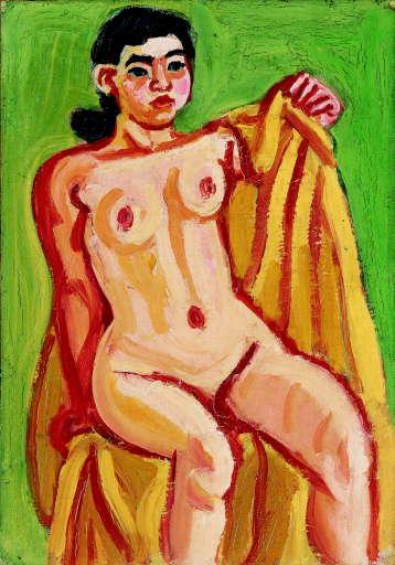 Umehara Ryuzaburo - Rafu zu (Nude)