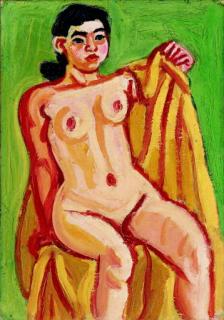 Umehara Ryuzaburo - Rafu zu (Nude)