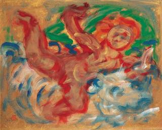 Umehara Ryuzaburo - Rape of Europa