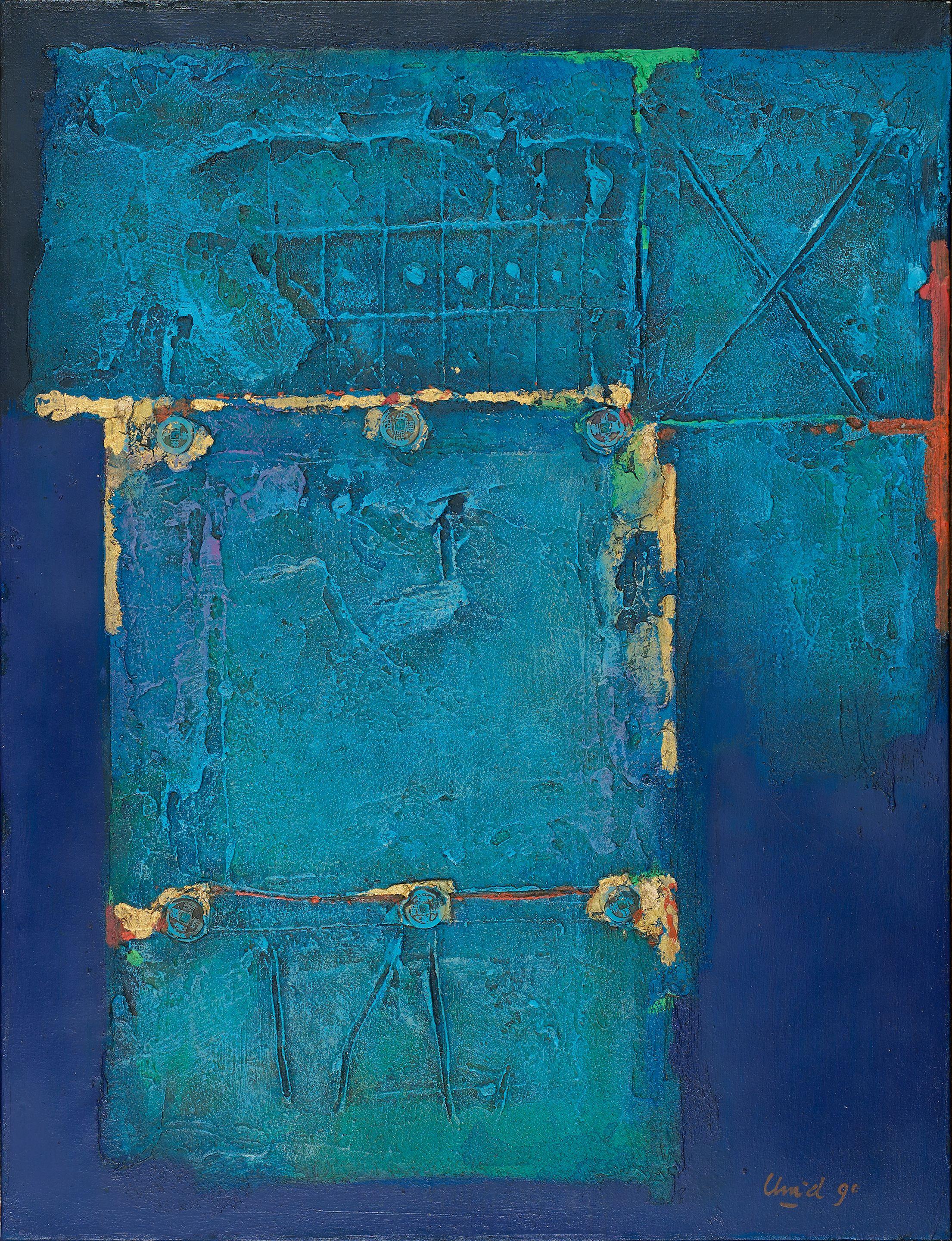 Umi Dachlan - Abstrak, 1990