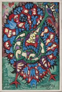 Uno Vallman - Påfågel.