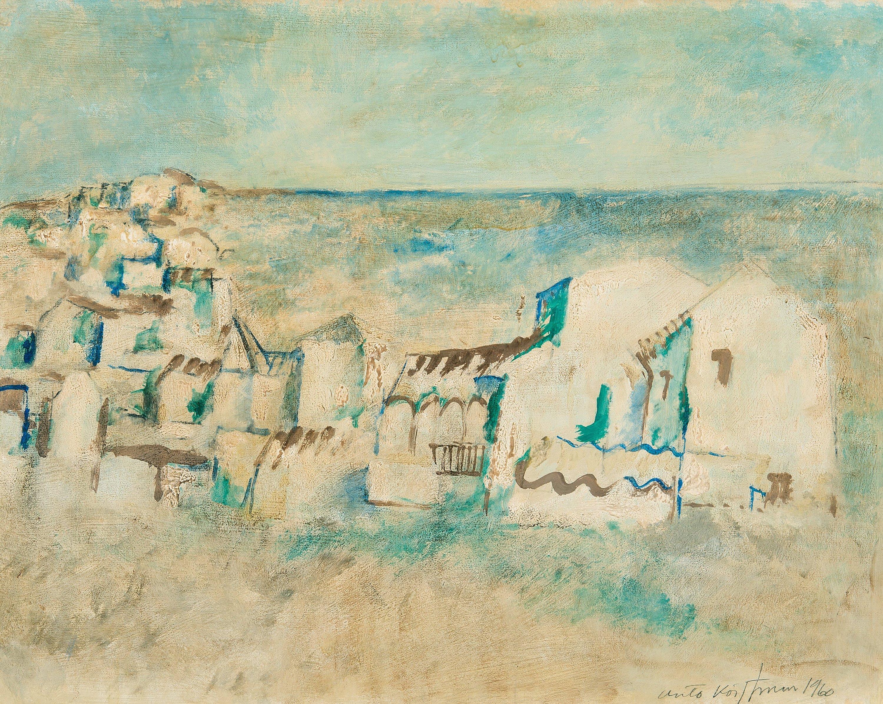 Unto Koistinen - Village Landscape.