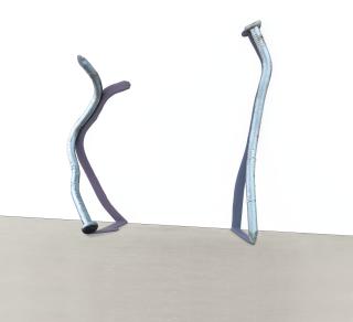 Urs Fischer - Nail Duo