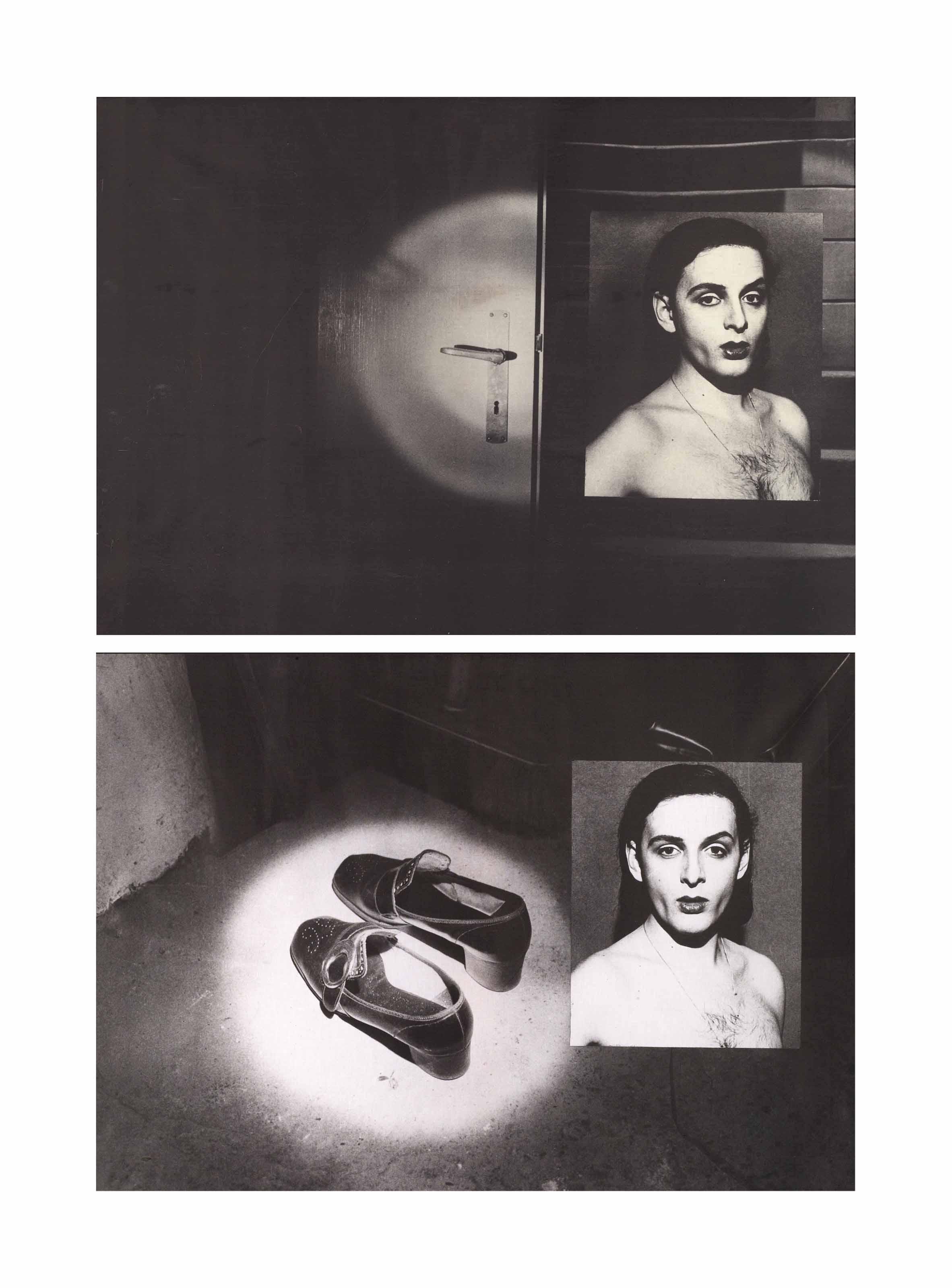 Urs Lüthi - (i) Selbstportrait from the INDIZ-Series I  (ii) Selbstportrait from the INDIZ-Series III