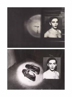 Urs Lüthi - (i) Selbstportrait from the INDIZ-Series I  (ii) Selbstportrait from the INDIZ-Series III