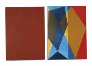 Urs Lüthi - Selbstportrait (série des Chasseurs de trésors)