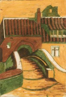 Ursula Fookes - House on a Canal