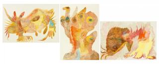 Ursula - Reptil-Triptychon.