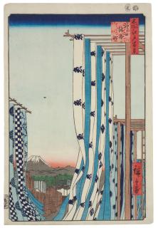 Utagawa Hiroshige I - Two Prints From The Series One Hundred Famous Views Of Edo (Meisho Edo Hyakkei)
