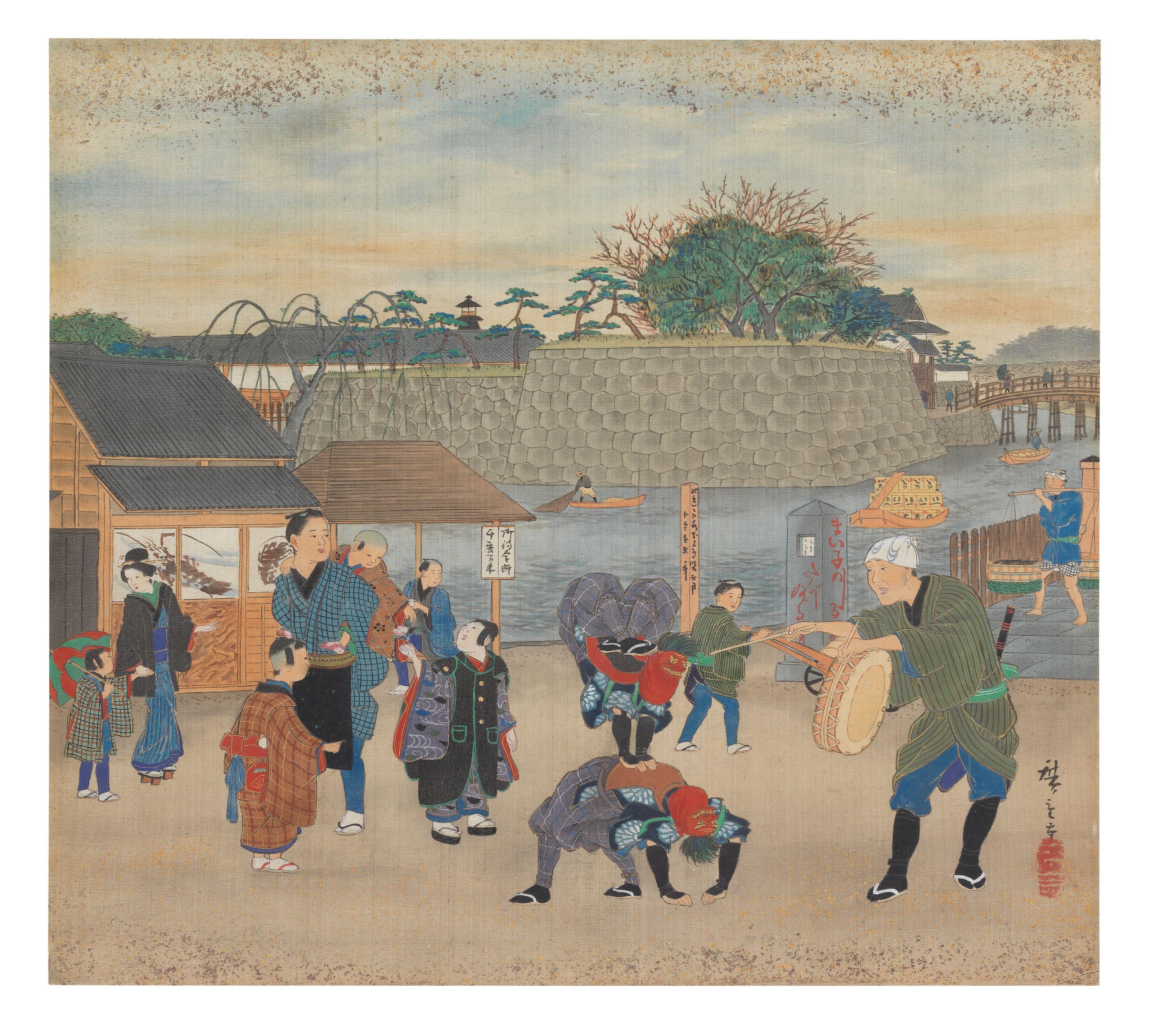 Utagawa Hiroshige II - Edo period (1615-1868), probably mid 19th century