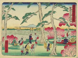 Utagawa Hiroshige Iii - Two Albums of Woodblock Prints