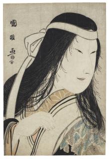 Utagawa Kunimasa - The Actor Nakamura Noshio as Yamauba