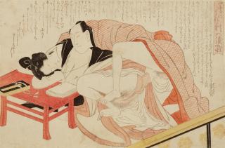 Utagawa Toyokuni I - Two ôban, yoko-e
