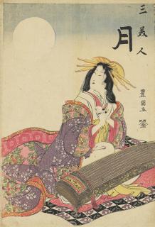 Utagawa Toyokuni - Moon (Tsuki)