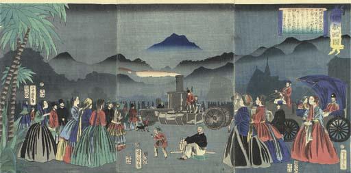 Utagawa Yoshitora - Furansukoku (France)