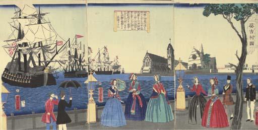 Utagawa Yoshitora - Igirisukoku (England)