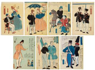 Utagawa Yoshitora - Various Prints