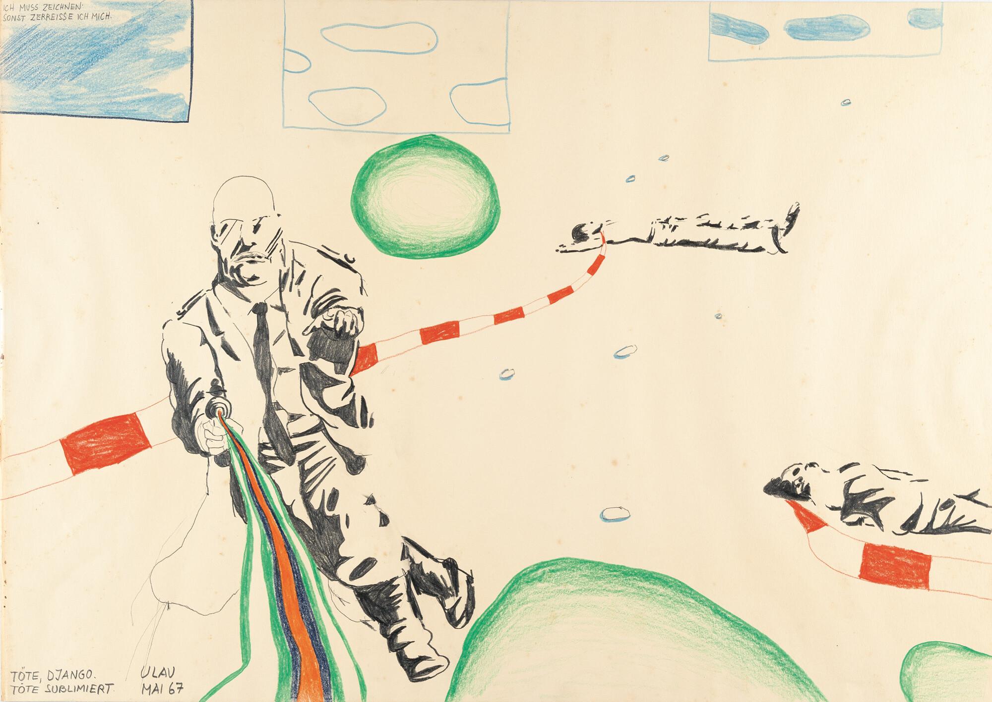 Uwe Lausen - „Töte, Django. Töte sublimiert“