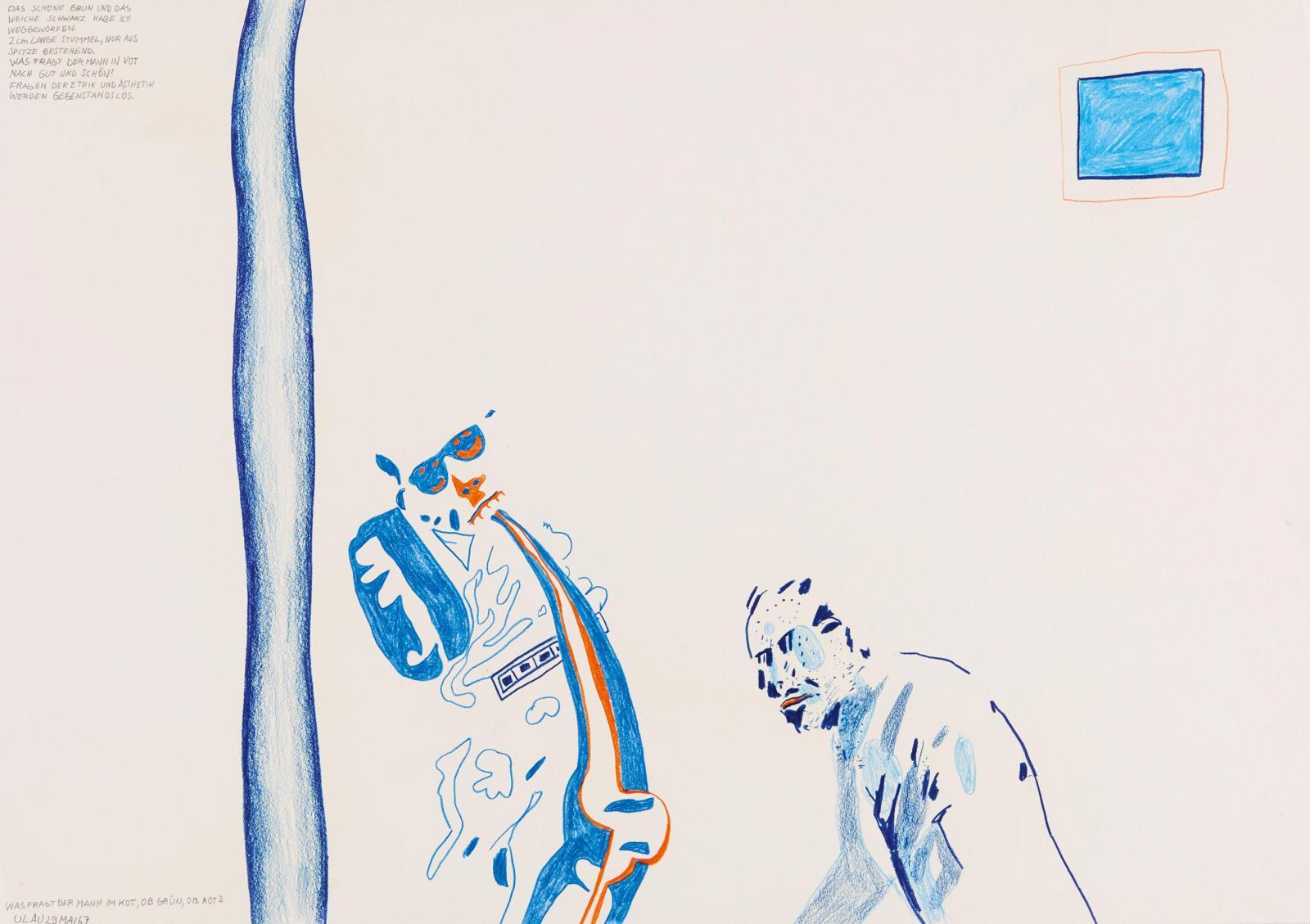 Uwe Lausen - »WAS FRAGT DER MANN IM KOT, OB GRÜN, OB ROT?».