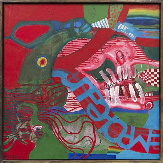 Uwe Lausen - Weinender Marsianer