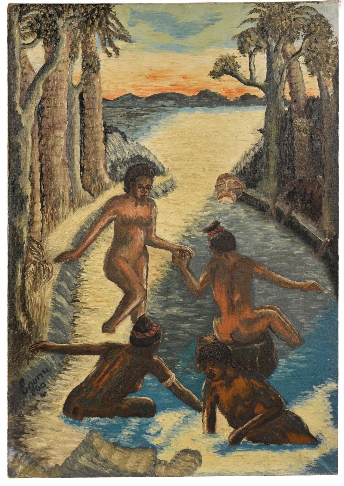 Uzo Egonu - Nigerian four Women Bathers