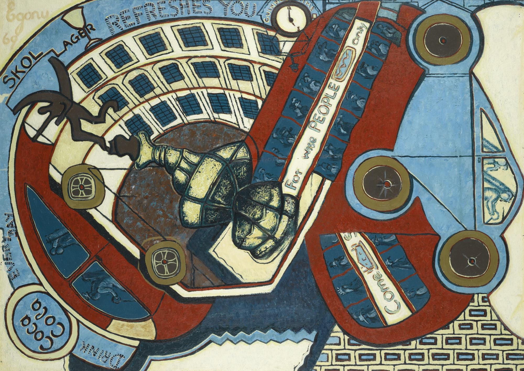 Uzo Egonu - Nigerian Picadilly Circus 