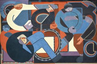 Uzo Egonu - Nigerian stateless People (An Assembley)